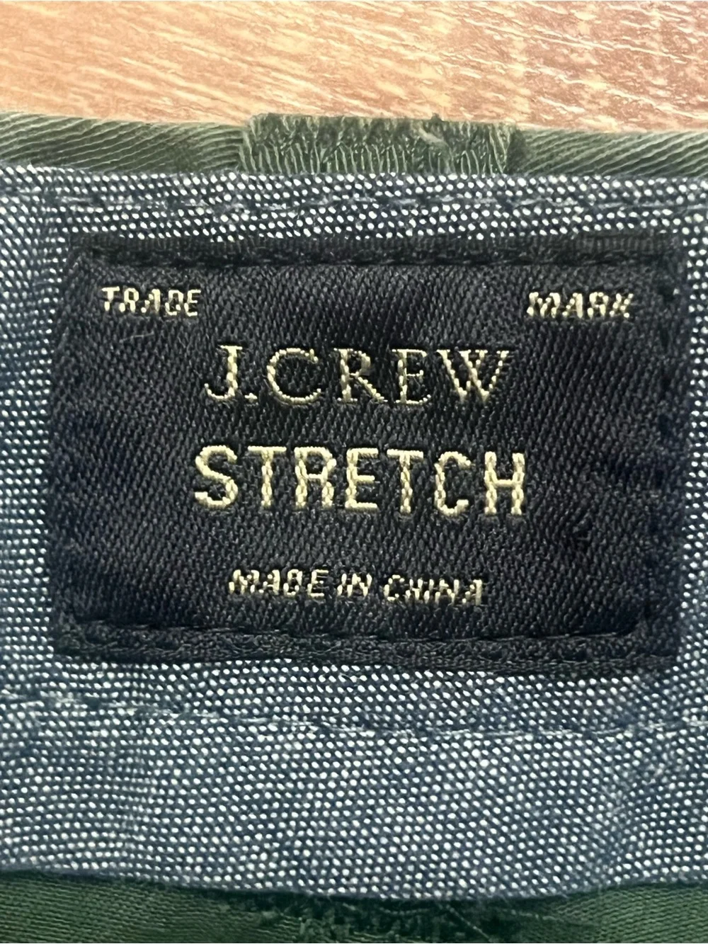 J. Crew Men's Flat-Front Chino Shorts in Forest Green